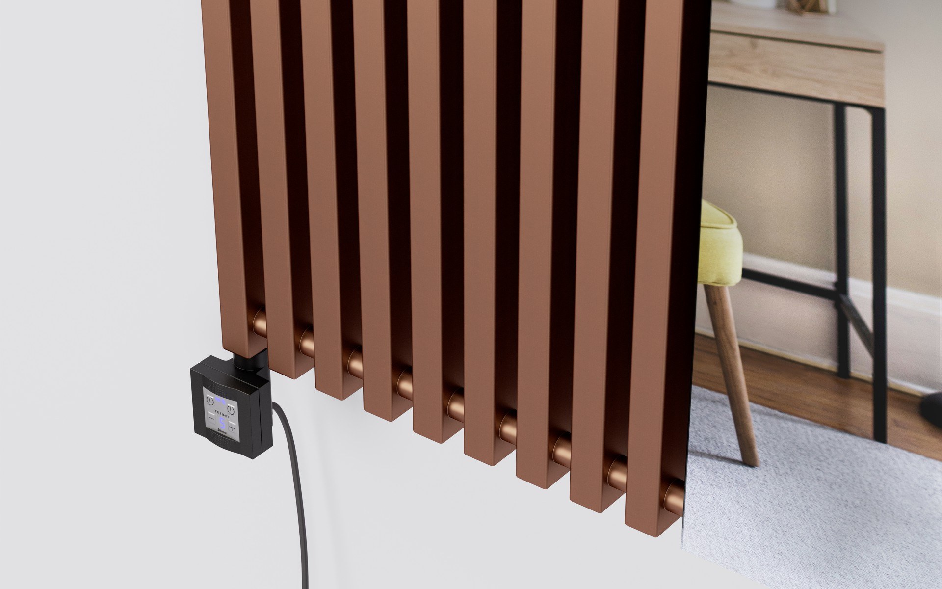 Радиатор электрический Terma TRIGA M, размер и цвет на выбор