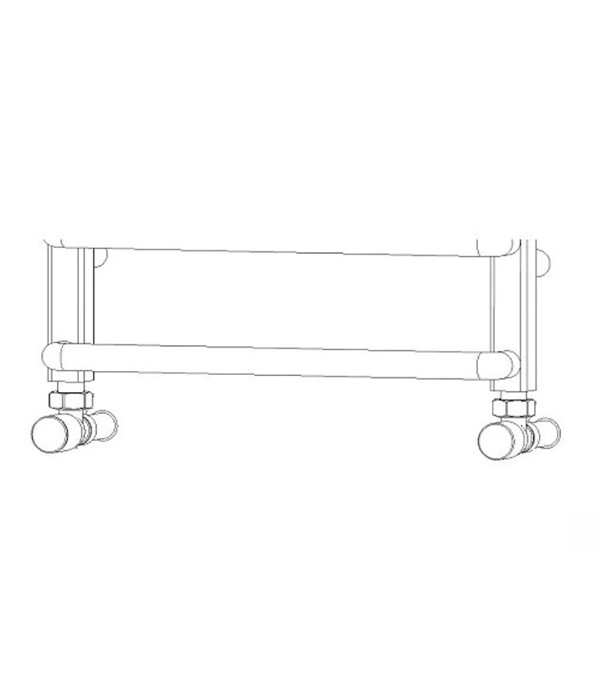 Set de robinete Tully, alb