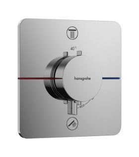 Baterie termostatică cu 2 funcții Hansgrohe, crom