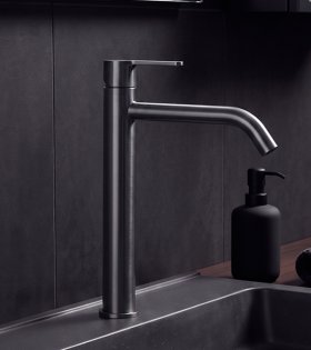 Baterie pentru lavoar înalt Clever Nexus, 210 mm, grafit