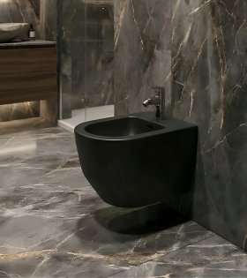 Bideu suspendat Laufen PRO, negru mat