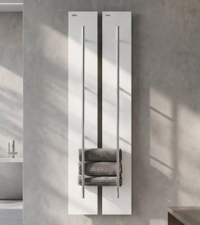 Полотенцесушитель водяной Antrax TESO V, 1700x250 мм, белый 