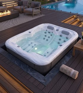 SPA bazin jacuzzi Wellis Mars 2160x1600mm
