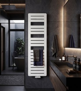 Полотенцесушитель водяной IRSAP PAGE 1770x500 мм, белый