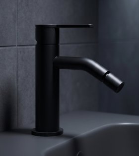 Смеситель для биде Clever Nexus, черный матовый