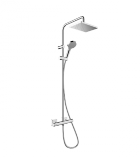 Sistem de duș  Vernis Shape Showerpipe 230 1jet, crom