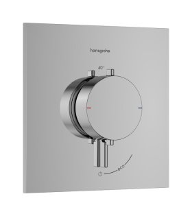 Термостатический смеситель для ванны Hansgrohe, хром