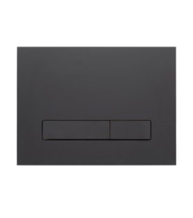Clapetă de acționare pentru WC M16 cu acoperire FENIX NTM, negru mat