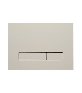 Clapetă de acționare pentru WC M16 cu acoperire FENIX NTM, bej mat