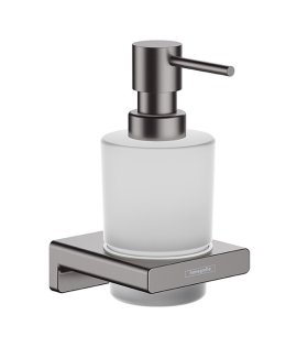 Dispenser pentru sapun lichid Hansgrohe AddStoris, negru periat
