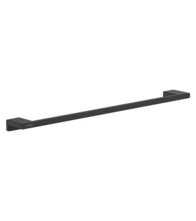 Suport pentru prosoape Hangrohe AddStoris, negru mat