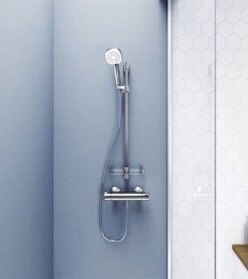 Душевой гарнитур Hansa BASICJET Style, хром