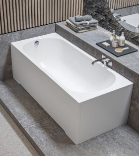 Cada de baie dreptunghiulară Kolpa Betty 160x70, сu picioruse