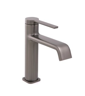 Смеситель для раковины Clever Velvet, 105 мм, графит