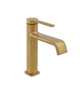 Baterie pentru lavoar Clever Velvet 105, aur periat