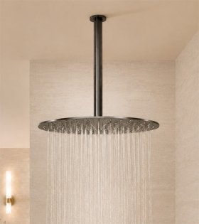 Верхний душ Clever Slim Inox Air Ø300 мм, графит