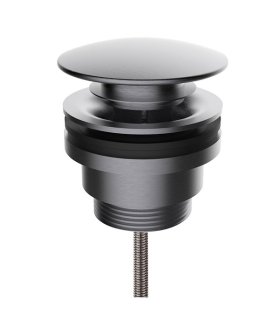 Донный клапан KLIK-KLAK 1 1/4", графит