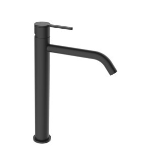 Baterie pentru lavoar înalt Clever Nexus, 210 mm, negru mat