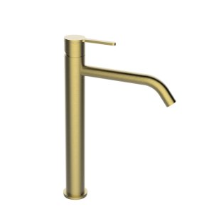 Baterie pentru lavoar înalt Clever Nexus, 210 mm, aur periat