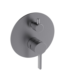 Baterie de duș/baie încorporată Clever Nexus, grafit