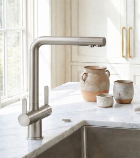 Смеситель для кухни c подключением фильтра Nexus, inox