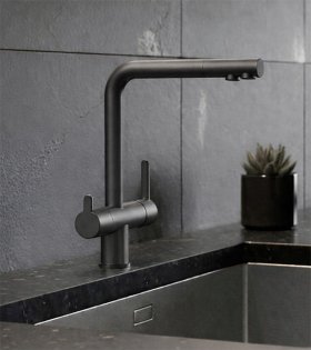 Смеситель c подключением фильтра Nexus, графит