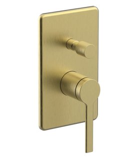 Смеситель для душа/ванны Clever Velvet I, шлифованное золото