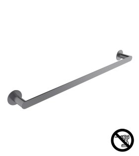 Suport pentru prosoape Clever NOAH 55 cm, grafit