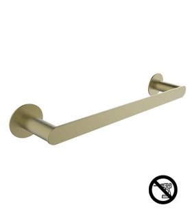 Suport pentru prosoape Clever NOAH 30 cm, aur periat