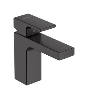 Смеситель для раковины Vernis Shape 100, черный матовый