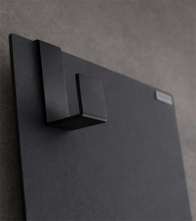 Cuier pentru uscător Antrax FLAPS, negru mat