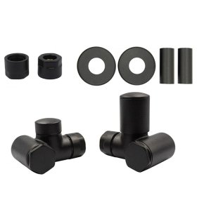 Set de robinete INTEGRA cu kit de mascare d15x1/2, Heban