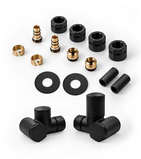 Комплект вентилей INTEGRA d15x1/2, PEX/CU, Heban 