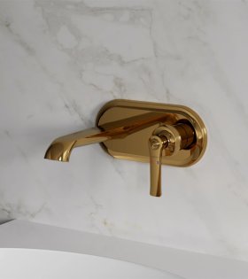 Встроенный смеситель для раковины ARMANCE, золото