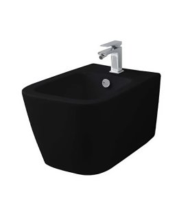 Биде подвесное Artceram A16, черный матовый