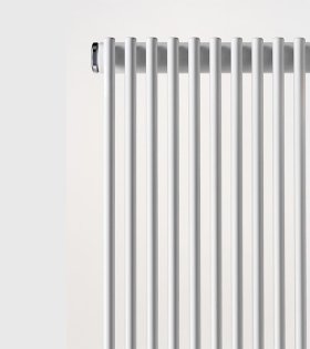 Водяной радиатор Antrax AV13s, 500x200 мм, белый матовый