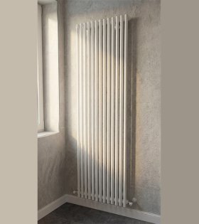 Радиатор водяной Antrax AV 25s, 1800x476 мм, белый 