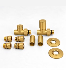 Set de robinete SWING ALL IN ONE, PEX/CU, RAL 1036