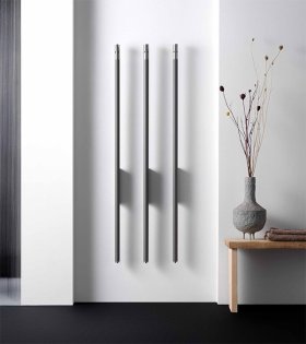 Полотенцесушитель Antrax CARLO E,  1515x35 мм, белый матовый