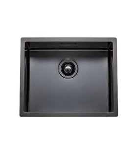 Chiuvetă pentru bucătărie BOX LUX 500x400mm, PVD Grafit