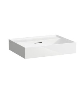 Lavoar fără orificiu pentru baterie KARTELL 60х46cm