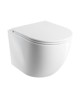 Унитаз подвесной Ottawa SILENT POWER™ c крышкой, 49x37cm