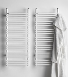 Uscător pe apa Antrax RABBIT H20, 1052x485 mm, alb mat