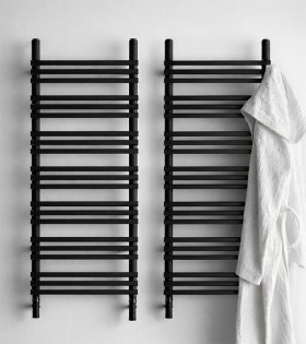 Полотенцесушитель Antrax RABBIT H20, 1052x485 мм, черный матовый