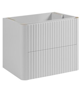 Dulap suspendat pentru baie Rodan LINEA 603×437 mm, alb mat