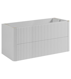 Dulap suspendat pentru baie Rodan LINEA 1003×437 mm, alb mat