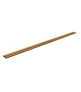 Решетка для трапа Slim Cooper Range (Duo) 800 мм, медь