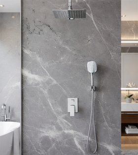 Душевая система скрытого монтажа Omnires Parma,  хром