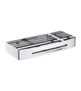 Poliță pentru baie Omnires UNI de 300 mm, crom