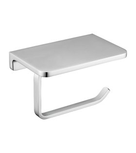 Suport pentru hârtie igienică Omnires UNI, crom